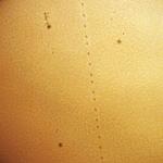 ISS per davant del sol 30/06/2012