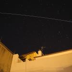 ISS a magnitud -3 sobre Palafrugell