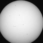 ISS per davant del sol