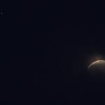 Conjunció Venus - Lluna - Júpiter