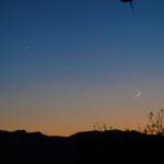 Conjunció Venus - Lluna Per la 8a trobada d'Agrupacions