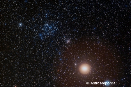 M 35, NGC 2158 i mart M 35, NGC 2158 i mart