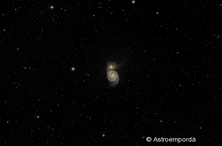 Supernova a M 51 Whirlpool