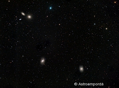 Galàxies a Leo: M95, M96, M105 i NGC 3371 i 3389