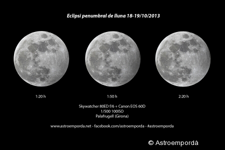 Eclipsi penumbral de lluna Eclipsi penumbral de lluna