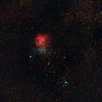 Nebulosa M20 i cúmul M21