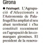 Creen l'Agrupació d'Afeccionats a l'Astronomia de Girona.