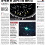Los astrónomos de movilizan por la visita de un cometa insólito