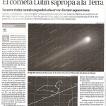 El cometa Lulin s'apropa a la Terra