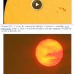 Taques solars a Spaceweather.com