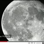 Trànsit de la ISS per la lluna