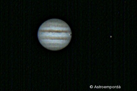 Júpiter amb barlow 2,4x