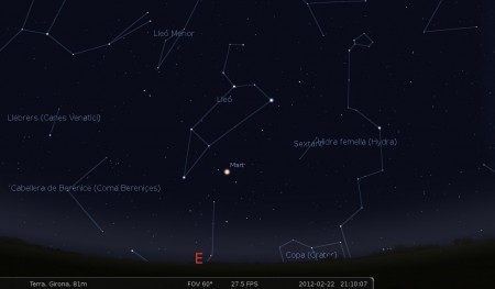 Mart a lleó (Stellarium)