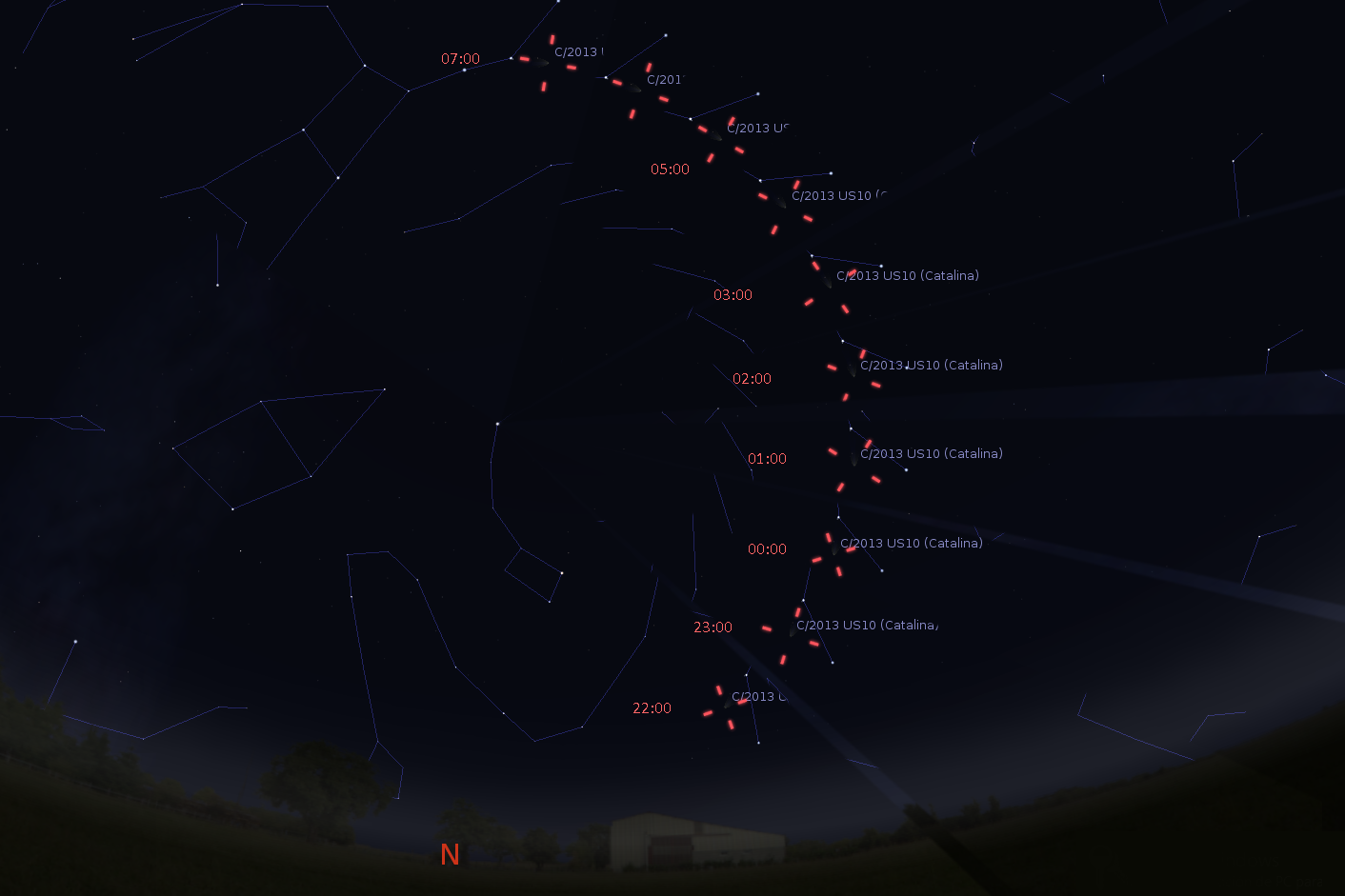 ASTROFOTO: cometa C/2013 US10 Catalina