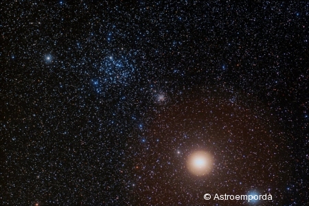 M 35, NGC 2158 i mart