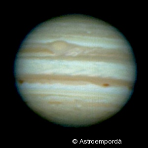 Júpiter en RGB del 21/11
