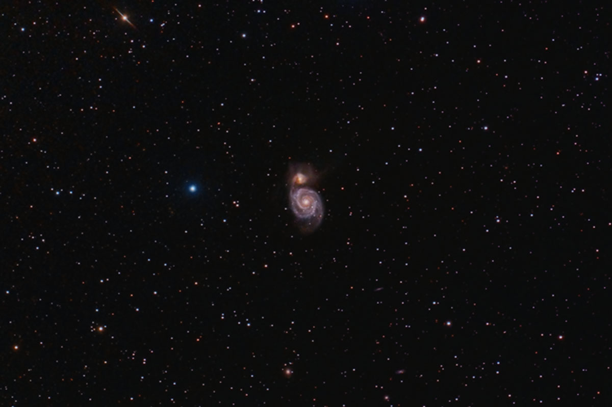 M 51 Galàxia Whirlpool