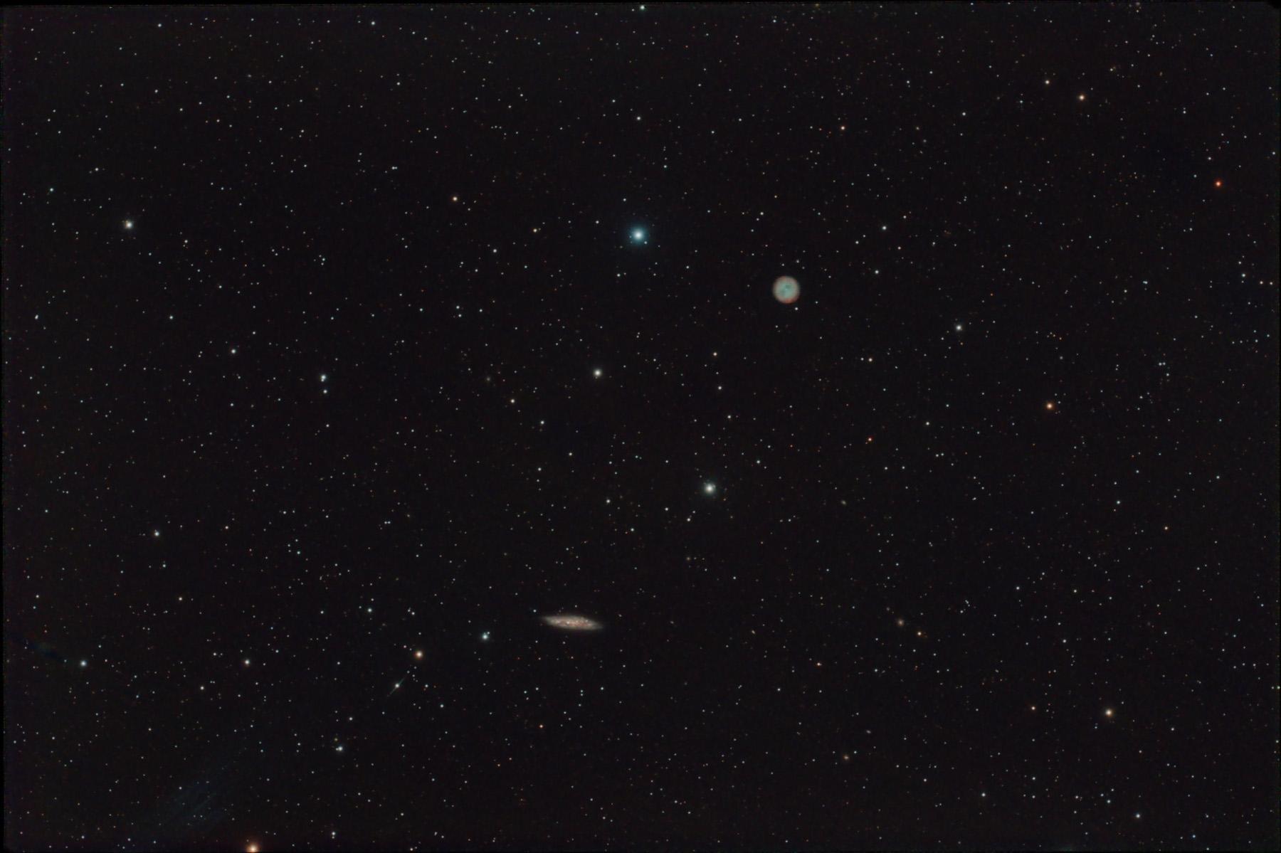 Nebulosa M97 i galàxia M108