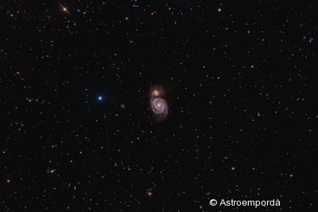 M 51 Galàxia Whirlpool