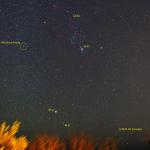 Gran camp d'Orió i cometa C/2014 Q2 Lovejoy