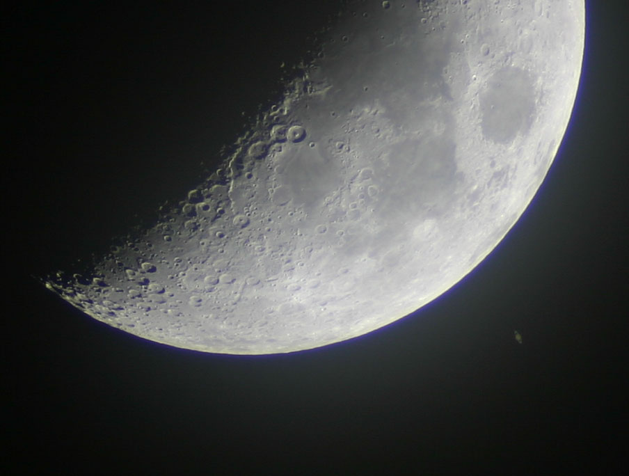 Ocultació de Saturn per la Lluna