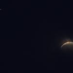 Conjunció Venus - Lluna - Júpiter