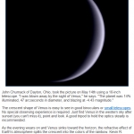 Venus a Spaceweather.com