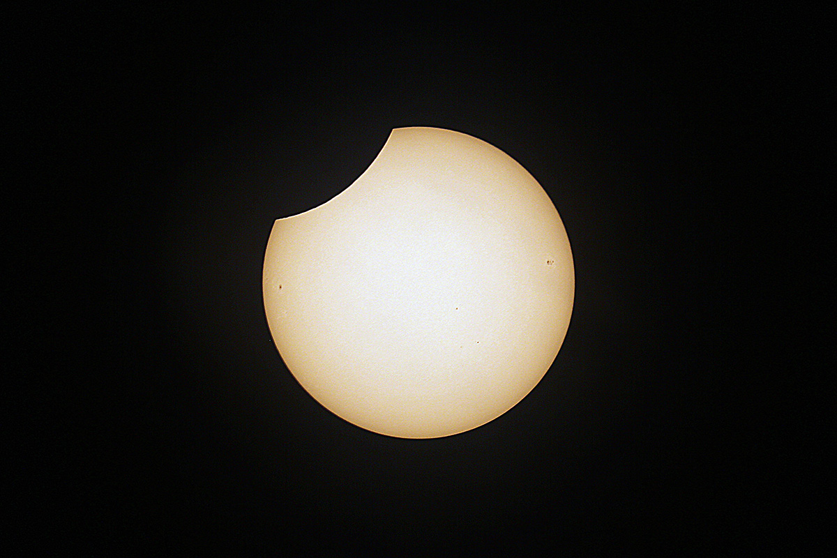Eclipsi parcial de sol 25/10/2022